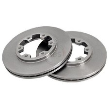 2x Bremsscheibe vorne für