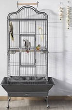 Vogelkäfig groß mit Auffangwanne