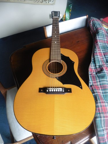 Vintage akustikgitarre - vintage,