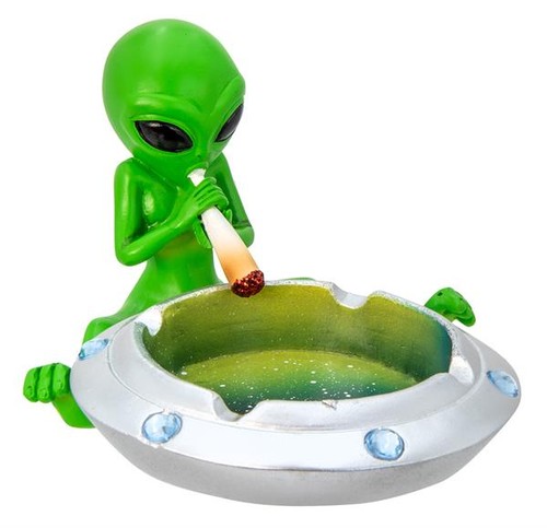 Alien ufo aschenbecher - alien,