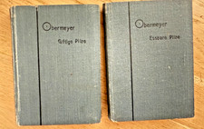 Pilzbüchlein I & II Essbare und Giftige Pilze , Obermeyer