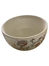 CreaTable PALACIO Dipschale Porzellan Beige Blumenmuster