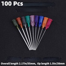 100pcs Präzision Blunt Spitze
