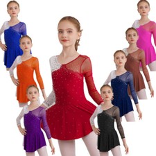 Mädchen Eiskunstlauf Kleid