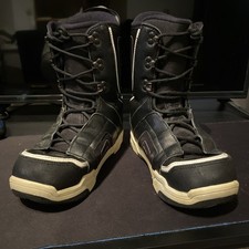 Schwarz-weiß FIREFLY Snowboardschuhe Stiefel Softboots Gr. 40 MP 25.5 UK 6.5 TOP