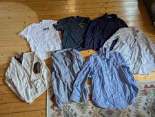 Kleidungs-Konvolut Herren - T-Shirts / Pullover / Hemden - Gr. L - 41/42