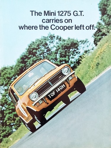 British leyland mini 1275 - leyland, g.t
