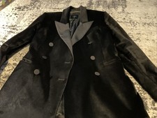 Blazer Zweireihig Samt Gr.1