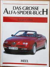 DAS GROSSE ALFA SPIDER BUCH Heel Verlag Lucas Cellini Romeo Giulia Duetto