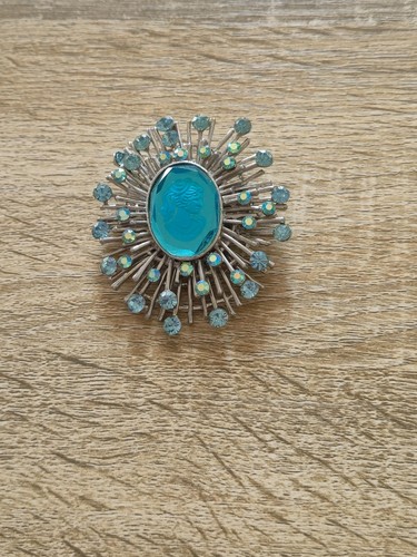 Vintage brosche kamee türkis - vintage,