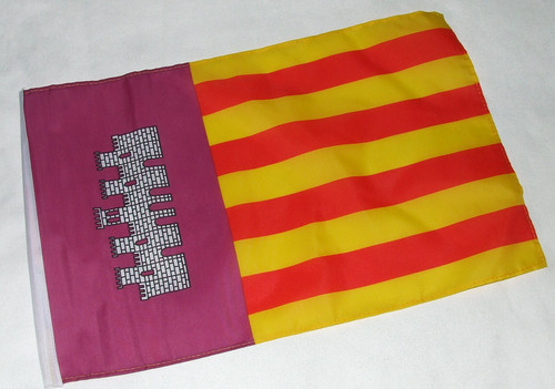 Mallorca flagge wappen 30x45 - mallorca,