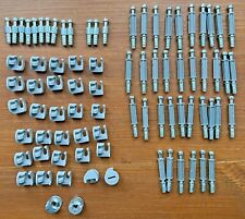 81 x IKEA Ersatzteil: Korpusverbinder+Mutter, z.B. Billy - 118331+119081+108001