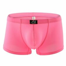 81-022 "Geschmack + Style" HERREN PINK Boxer Pants Hipster Eis Seide S bis 2XL
