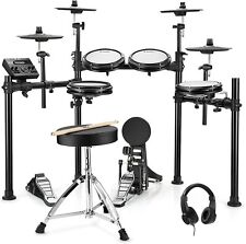 ? Donner DED-200X E-Drum Set mit Dual-Zone Snare, Hocker, Melodics-Unterricht