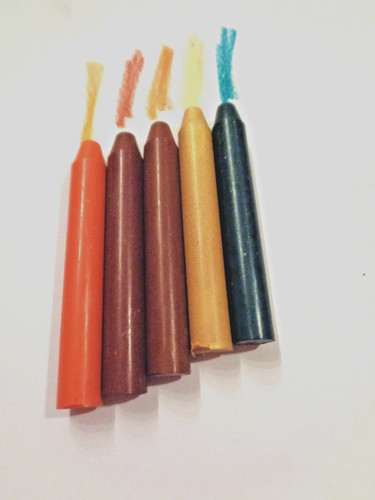 Enkaustic stifte farben - 5,