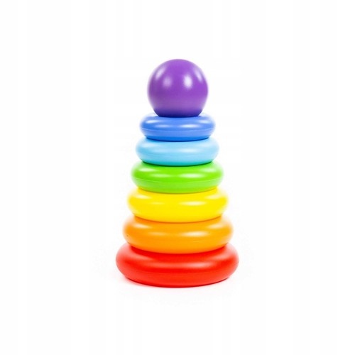 Pyramide mit ringen buntes - mit,