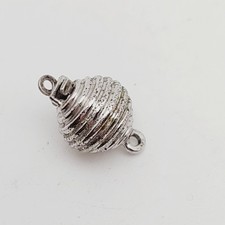 Schmuckschließe Kugel 925