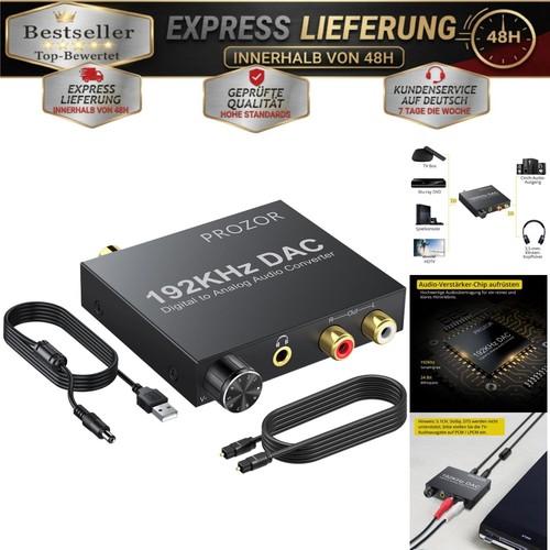 Prozor 192khz dac wandler - prozor,