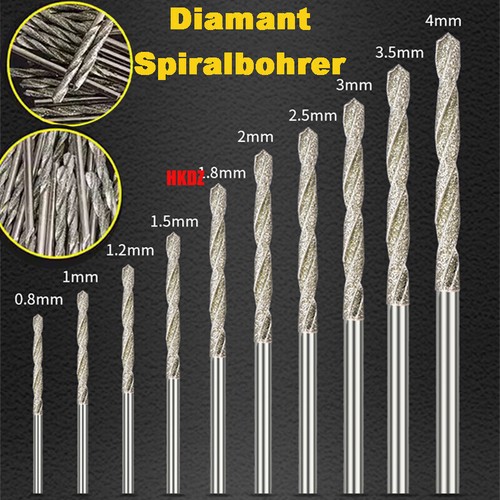 8mm 4mm diamant bohrer - 0.8mm,