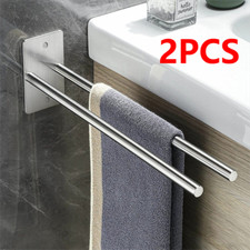 2X Ohne Bohren Edelstahl