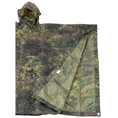 Neu bundeswehr regenponcho mit - bundeswehr,