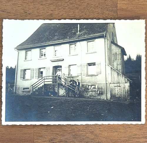Alte foto ansichtskarte - alte, foto-ansichtskarte