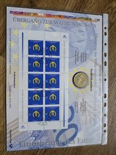 5 x 10 Euro Numisblätter Jahrgang 2002 komplettes Set