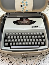 Schreibmaschine Consul Sammlerstück Reise Kofferschreibmaschine Reise Selten