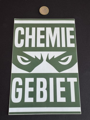 Bsg chemie leipzig aufkleber - chemie,