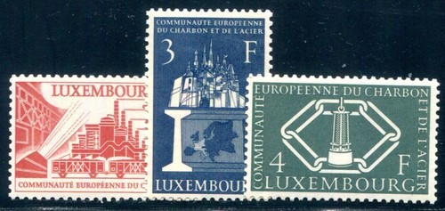 Luxemburg 1956 552 - luxemburg, 552-554