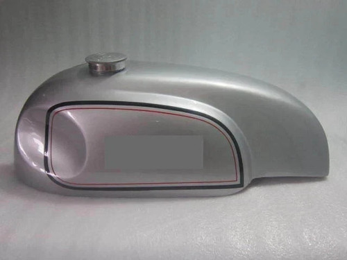 Norton manx silber - silber, lackierter