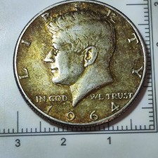 US Silber Münze 1964  Half
