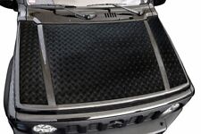 SUZUKI JIMNY 2 GJ Motorhaubeauflage Alu Riffelblech Pulverbeschichtet Schwarz
