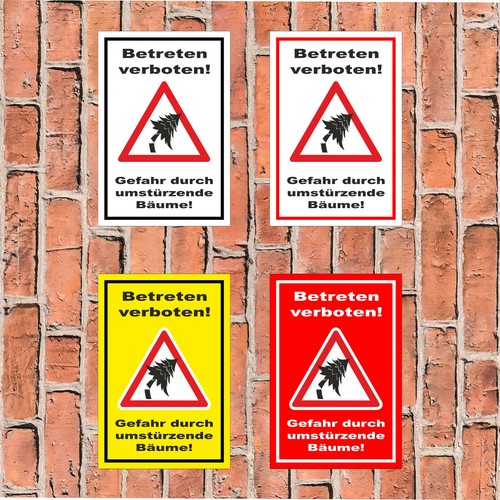 Schild gefahr durch - gefahr,