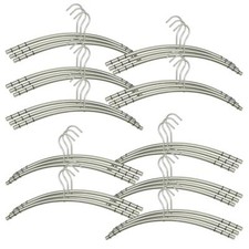 Kleiderbügel hochwertig aus Edelstahl (VE=30 Stück) Garderobenbügel Wäschebügel