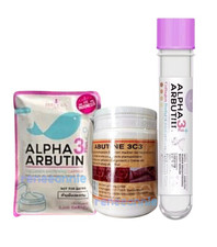Alpha Arbutin Body Serum 50ml + A.A Whitening Plus + 3C3 aus Thailand