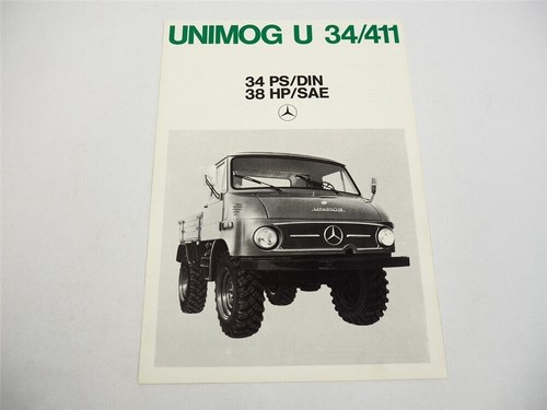 Mercedes benz u34 411 unimog - benz,