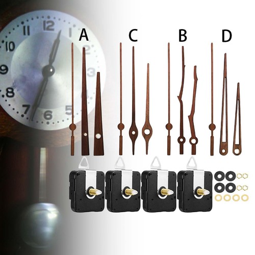 4er set wanduhr ersatzuhrwerk - set,