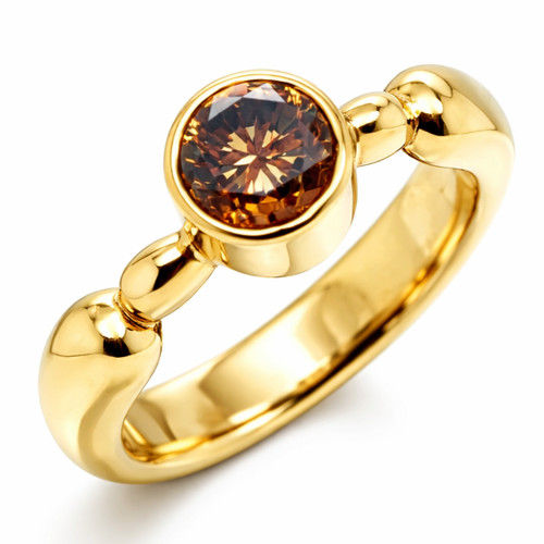 18k 750 gold 20ct diamond - gold, 1,20ct