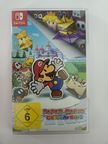 Paper mario origami king - paper,