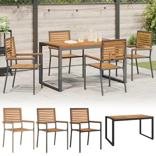 Garten essgruppe poly rattan - essgruppe, poly-rattan