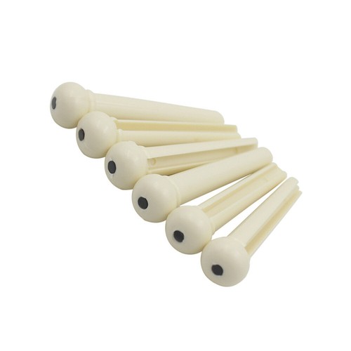 6pcs akustischer bridge pin - 6pcs,