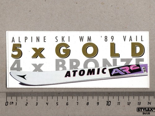 Aufkleber sticker atomic - aufkleber/sticker,