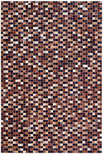 Leder Teppich Fellteppich