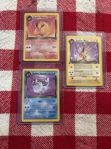 Pokemon karten dunkles flamara - pokemon,