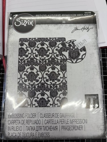 Sizzix tim holtz texture - holtz, fade