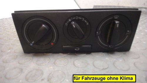 Heizungsbetätigung polo 6 - vw,