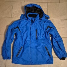 Skijacke mit Kapuze Blau Gr. M