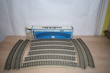 10 x Märklin H0 5200 gebogenes M Gleis " Parallelgleis " mit OVP (KonPe)