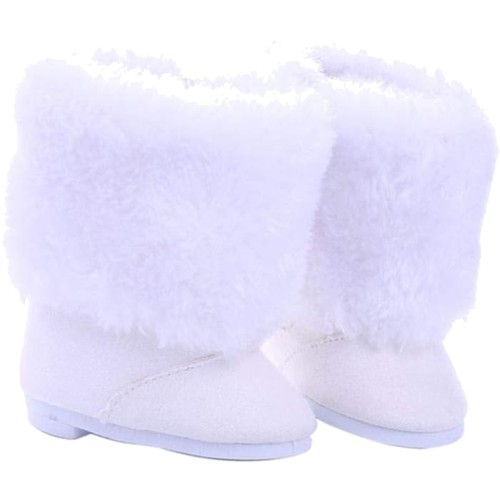 Puppenstiefel weiß - puppenstiefel,